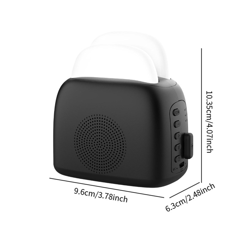 perfeclan Portable Sound Machine White Noise Machine Speaker Sleep Machine