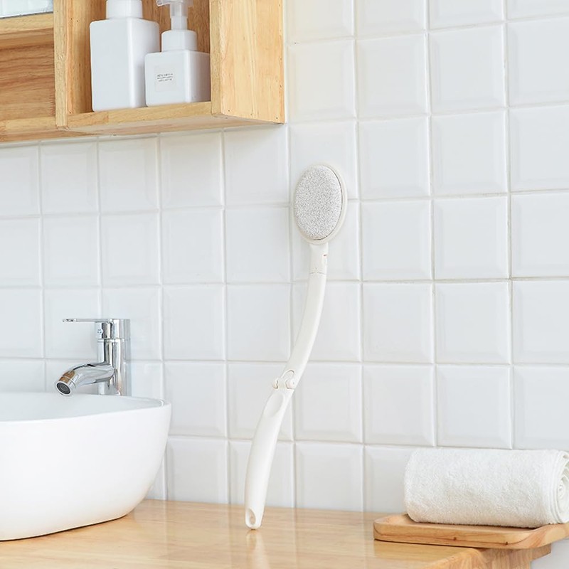 Hsthe Sea 3 in 1 Back Scrubber for Shower, Back