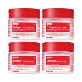 Medipeel Red Lacto Double Tight Collagen Ampoule Pads 70 sheets x4 / 메디필 레드 락토 더블타이트 콜라겐 앰플 패드 70매 x4