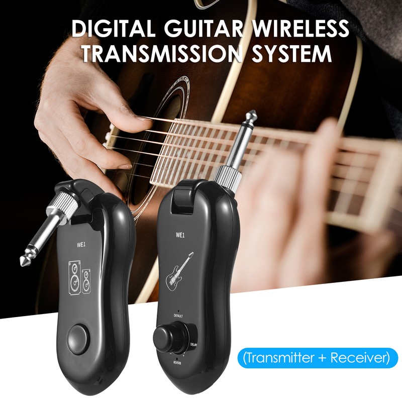 Wireless Guitar Wireless System Guitar Transmitter with Receiver Support OTG