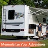 RV Map of States Visited: 2PCS RV State Sticker Travel