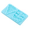 Christmas Tree Silicone Molds Christmas House Fondant Mold