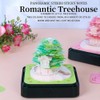 Qingning 3D Art Memo Pad 2025 Calendar, DIY Tree Notepad