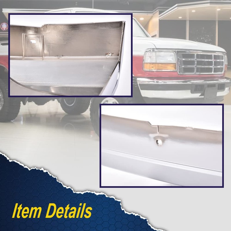 G-PLUS Front Grille Compatible with 1992-1996 Bronco/1992-1997 Ford F150 F250