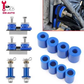 DW-Auto Engine Hood Pivot Bolts Bushings Kit + Hood Roller Bushings  for Peterbilt 379