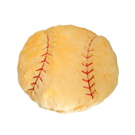 XIZHI 13.8 Inches Football Plush Pillow Toy Soft Stuffed Sports Throw Plush Pillow Cushion Gift for Kids Sofa Bedroom Decoration and Children Birthday (Yellow)