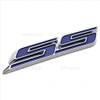 2Pcs Slant SS Emblems Side Car Badge Decal Compatible with