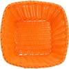 Saleen Square Trend Basket, Orange, 23 x 23 x 9