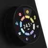 Smart Thermostat Black App Remote Control Timing Energy Saving High