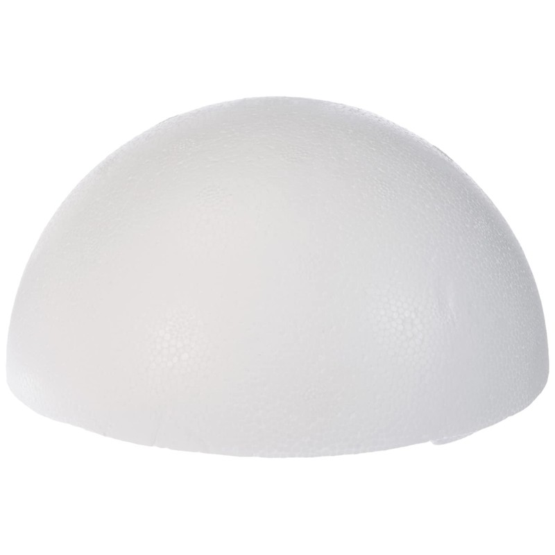 Glorex White Polystyrene Ball Separable Various Sizes