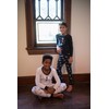 Leveret Black Skeleton 2 Piece Pajama Set 100% Cotton 12-18