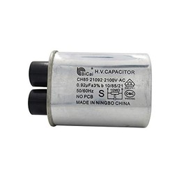Meter Star CQC Condensador universal para microondas doméstico de alto voltaje 0,92 uf ch85 21092 2100 V CA H.V condensador 10/85/21 50/60 Hz sin placa de circuito
