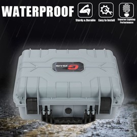 CNNELL VR Carrying Case Outdoor Portable Storage Box Protector Glasses Bags(Grey)