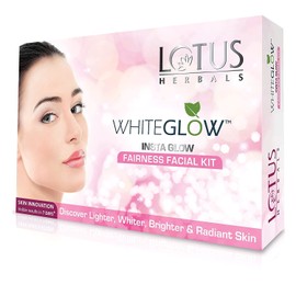 Lotus Herbals WhiteGlow Insta Glow Facial Kit | For Radiant Glowing Skin | Natural Ingredients | 37g (Single Use)