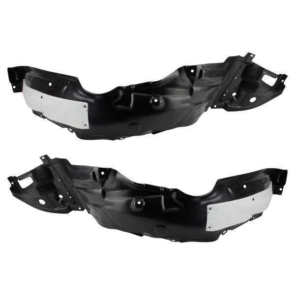 TRQ TRQ Front Inner Fender Liner Set Compatible with 2014-2016