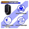 4 PCS Car Mini Hooks, Strong Self-Adhesive Backseat Hangers, Multifunctional