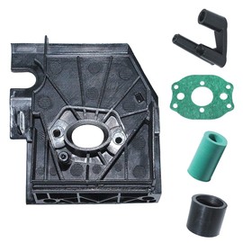 Gubeter Carb Intake Adapter Kit for Husqvarna 36 41 136 137 141 142 136Le 137E 141Le 142E Chainsaw for Poulan 2500 2600 Pp255 Gas Chainsaw for Craftsman 358352660 358352660 70, 70, 38356242