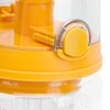 Fruit Infuser Water Bottle Anti Slip Grip Flip Top Lid
