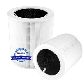 2 Pack Core 600S Replacement Filter for LEVOIT Core 600S-P Air Purifier, Core 600S H13 True HEPA Filter, 3-in-1 Activated Carbon Filters for LAP-C601S-WUS & LAP-C601S-AUS #Core 600S-RF