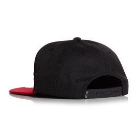 Sullen Men's Ups and Downs Black/Red Snapback Hat, red