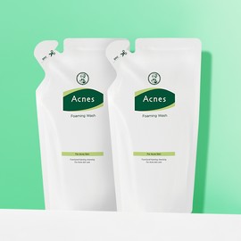 Acnes Foaming Wash Refill 200ml, 2 units / 아크네스 포밍워시 리필 200ml, 2개