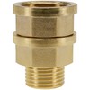 BERANMEY 2 Pack Brass Pipe Fittings, 1/2" to 3/4" Pipe