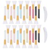 24 Silicone Face Mask Brushes with Spatula - Flexible Applicators