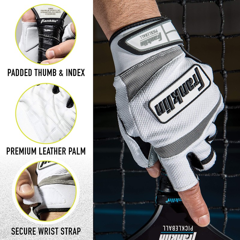 Franklin Sports Pickleball Single Glove-Left Hand - Adult-Medium