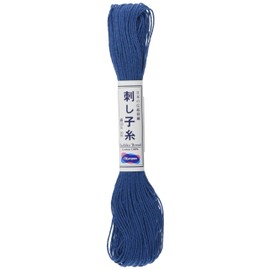 オリムパス製絲(Olympus Thread) OLYMPUS オリムパス 刺し子糸 単色1かせ 20m OS-10