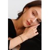 Pearich Gold Bracelets For Women,14k Gold Miami Cuban Link Bracelet