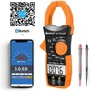 HoldPeak Clamp Meter with Bluetooth, 6000 Counts 1000A Digital Clamp