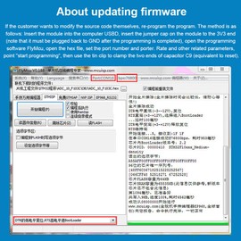 Lazmin Mini USB Data Acquisition ADC Module,USB Interface 10 Channel 12Bit STM32 Communication ADC Module