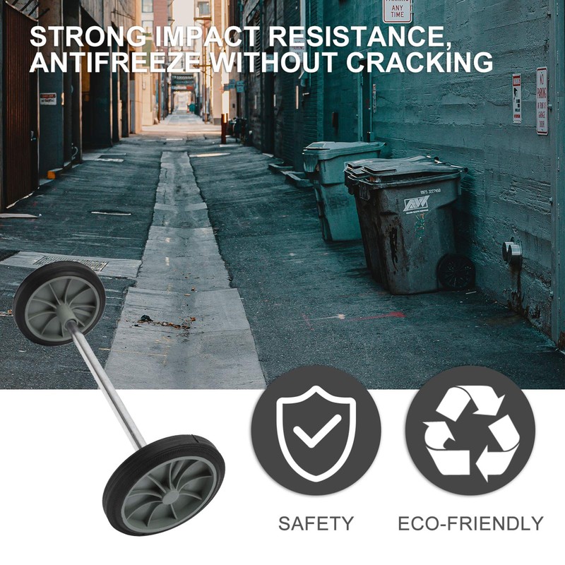 DOITOOL Trash Garbage bin Wheels Replacement Can Replacement Wheel Garbage