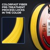 KastKing Hammer Alpha 9 Braided Fishing Line, Yellow, 65LB, 150Yds,