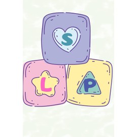 Toy Block Tower Speech-Language Pathology Notebook, SLP Notebook, SLP-A Journal, Therapy Notebook, Record Keeping, Session Data Tracker, Speech Therapy Resources, 300 Blank Entries