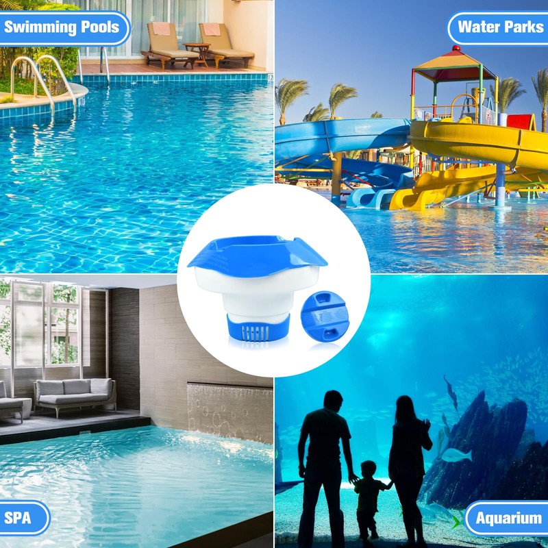 DIELOVEHUA 7 Inch Pool Dosing Float, Dosing Float, Pool Chlorine