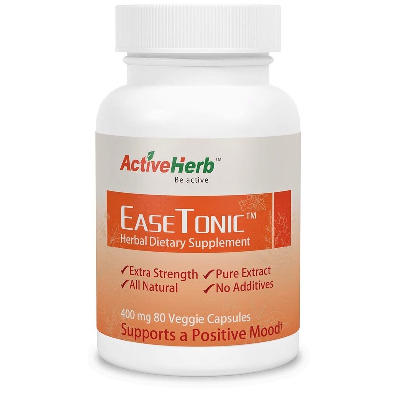 ActiveHerb EaseTonic Herbal Supplement | 80 Capsules