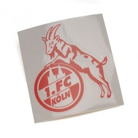 Sticker Transparent (Red) 1. FC KÖLN
