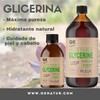 Liquid vegetable glycerine, 250 ml, moisturising and supple hair and