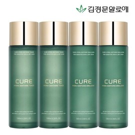 Half Club / Kim Jung Moon Aloe Cure Soothing Toner 2 + Emulsion 2 / 김정문알로에 큐어 수딩 토너 2개+에멀전 2개