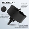 6.1" 丨155mm Hole Saws with Heavy Duty Arbor HSS Bi-Metal