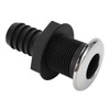 25mm Thru Hull Fitting Nylon Impact Resistance Leakproof Long Lasting