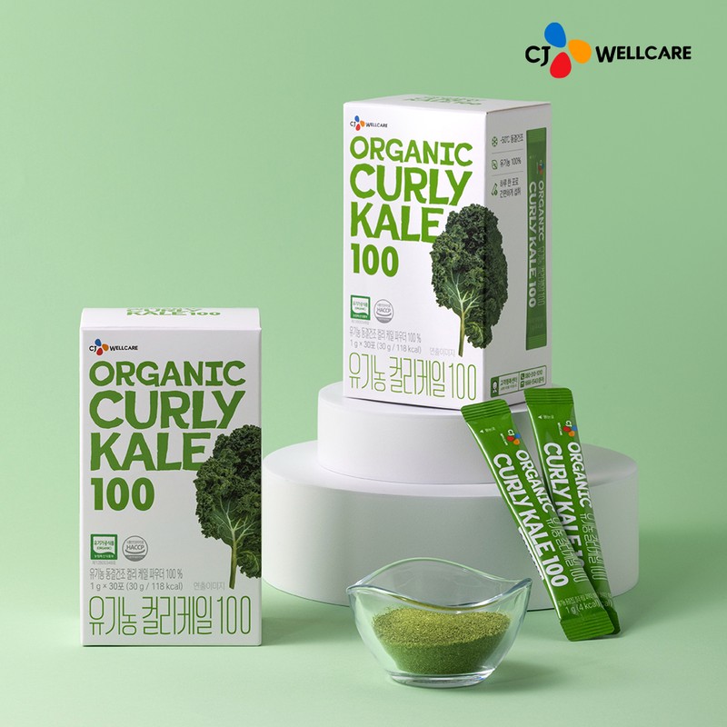 Hanppuri CJ Wellcare Organic Curly Kale 100 (1g per packet)