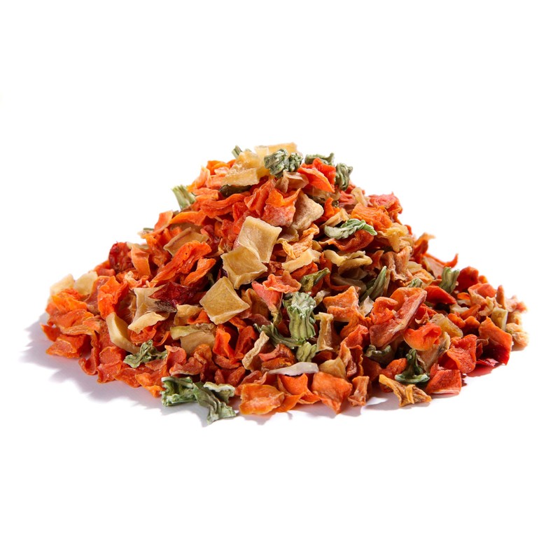2lb Tasty Vegetable Soup Blend, Dehydrated Vegetables for Ramen Toppings,