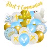 First Communion Decorations Balloons First Holy Communion Foil Balloons for