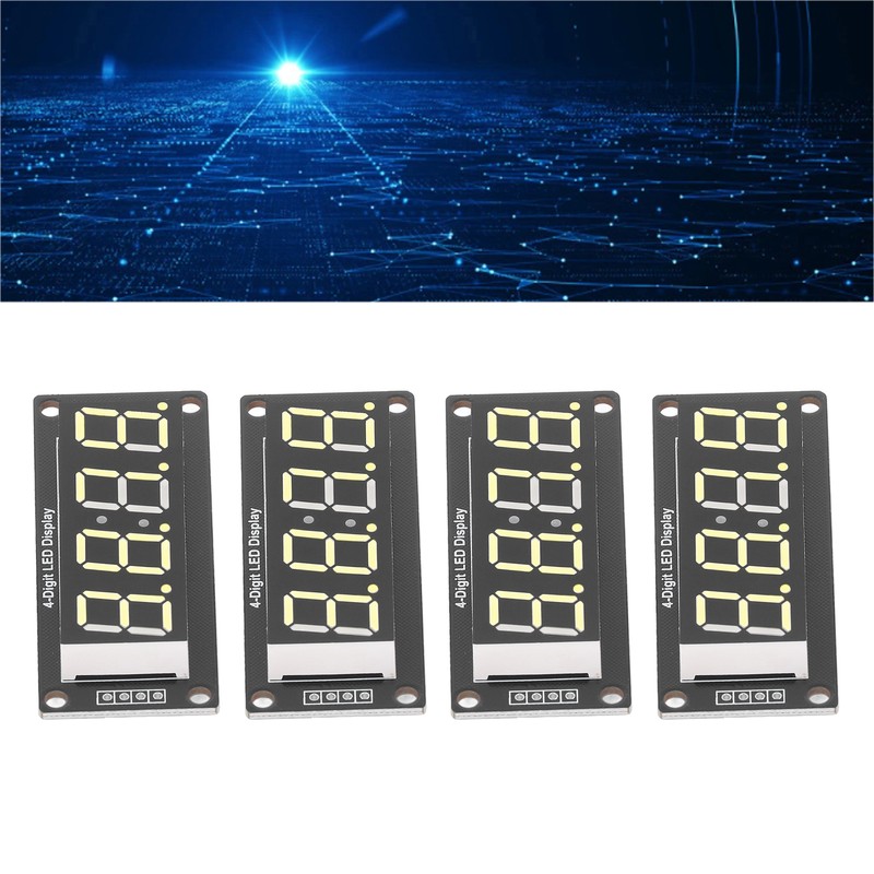 4 Set 4 Digit Digital Tube LED Display Board 7