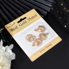 Beebeecraft 1 Box 4Pcs Photo Frame Charms 18K Gold Plated