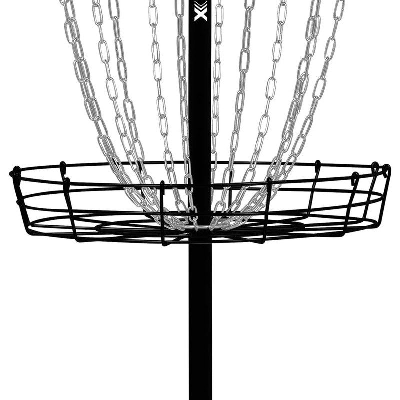 Remix Single Chain Practice Basket for Disc Golf - Black