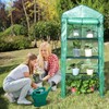 MaxWorks MaxWorks 51962 4 Tier Mini Greenhouse 63' H x