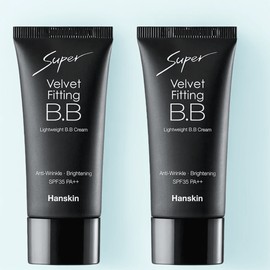 Hanskin Super Velvet Fitting BB Cream SPF35 PA++ Natural Beige, 30g, 2 units / 한스킨 수퍼 벨벳 피팅 BB크림 SPF35 PA++ 내추럴베이지, 30g, 2개